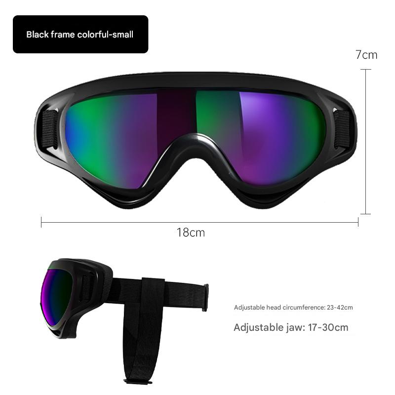 Hippie Dog Cool Sunglasses – UV Protection Windproof Goggles for Small/Medium Dogs