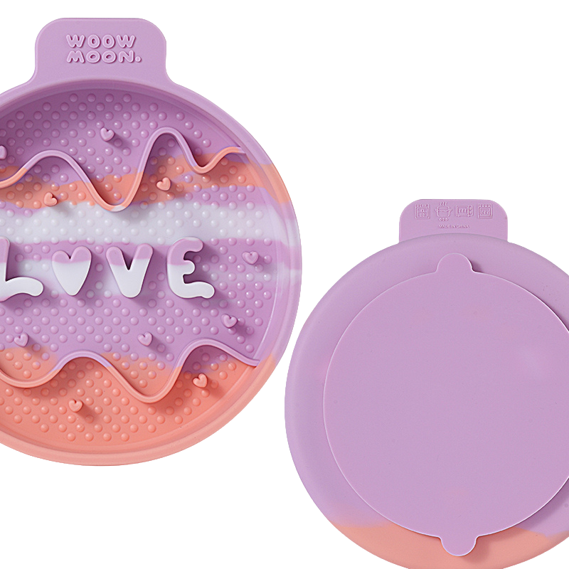 Beach style Non-Skid Silicone Bowl - Spill Proof Bowl