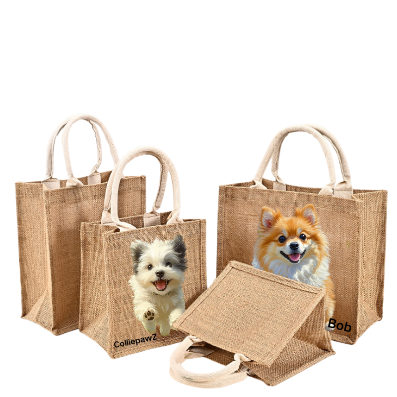 Personalized Oil Painting Design Tote Bag, Beach Bag, Gift for Her/Him