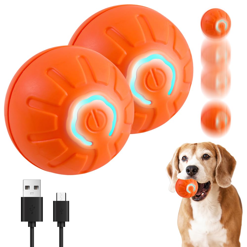 Interactive Automatic Bouncing Dog Ball