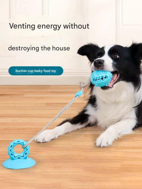 Interactive Suction Toy for Dogs, TPR Material, Fun & Durable for Medium to Large Breeds