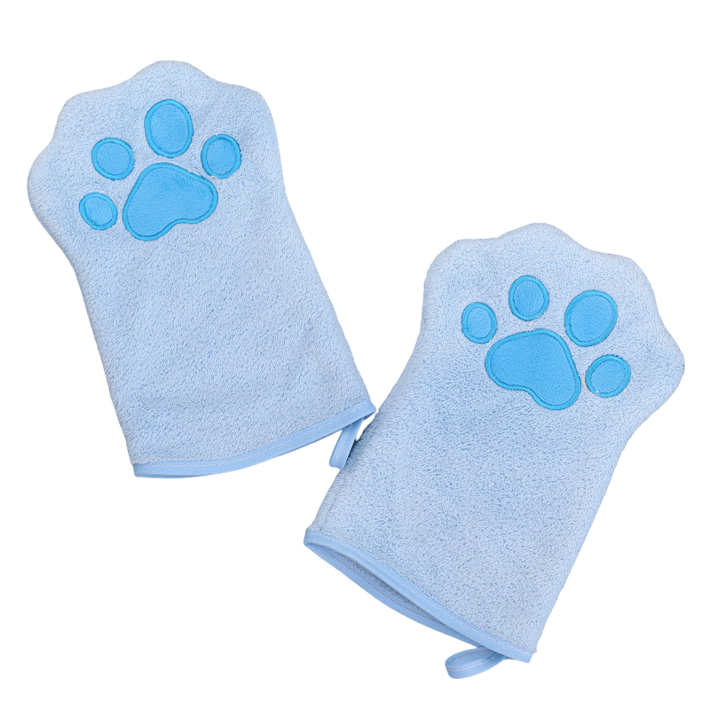 Pet Absorbent Towel, Fast-Drying Microfiber Dog Cat Bath Towel for Quick Drying, Soft and Non-Shedding