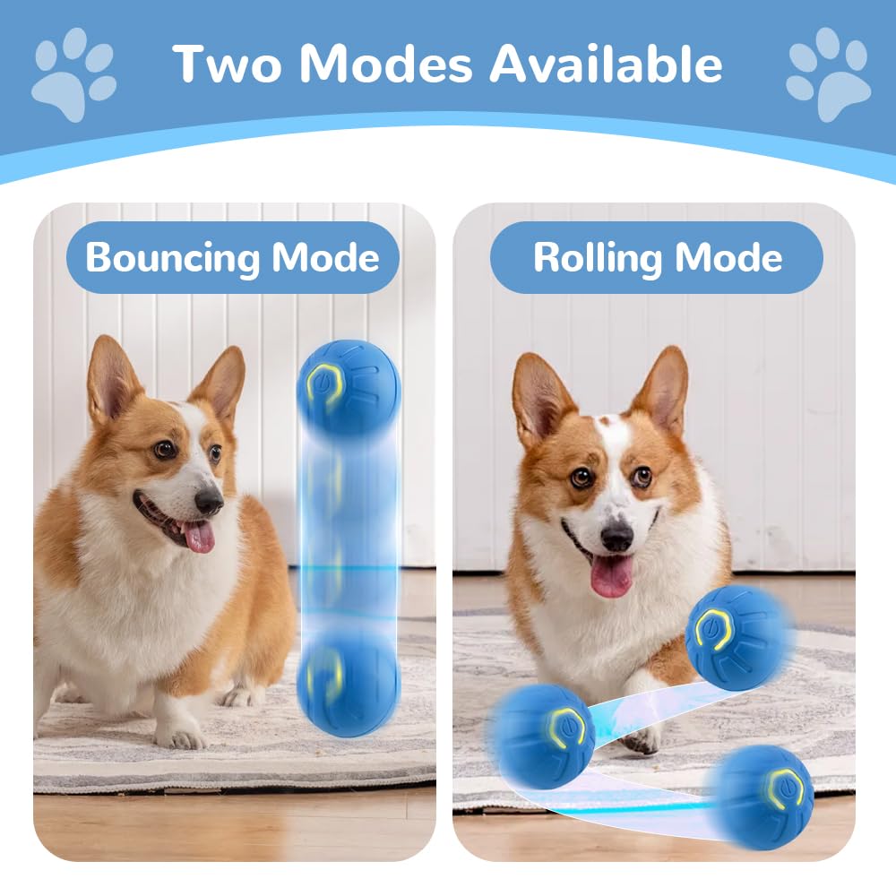 Interactive Automatic Bouncing Dog Ball