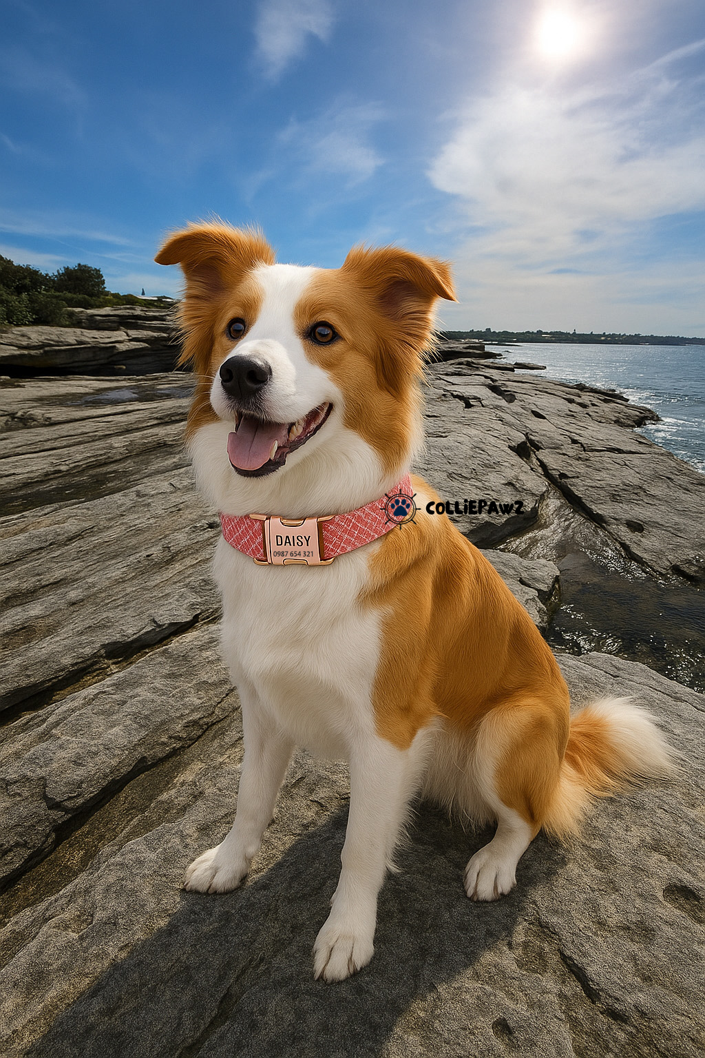 Personalized Sparkling Bling Bling Diamond Grid Pet Collar – Custom Name & Phone Number Engraved Shiny Leash