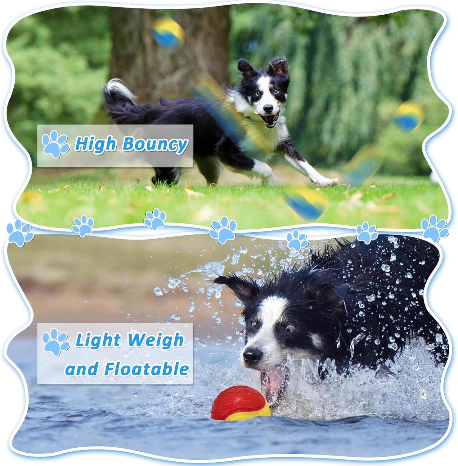 Vocalize Elastic Ball for Dogs – Fun, Interactive, and Durable Toy for Training and Play