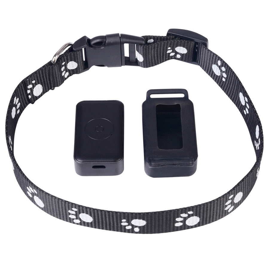 Smart Pet Collar Locator with GPS/WiFi Tracking, Adjustable Design & Safety Alerts – Long Battery Life & Mobile App