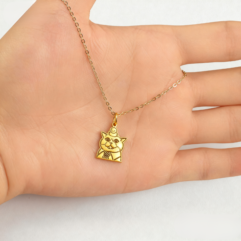 Personalized Pet Portrait Jewelry, Custom S925 Silver Necklaces, Bracelets, and Earrings with Engraved Name