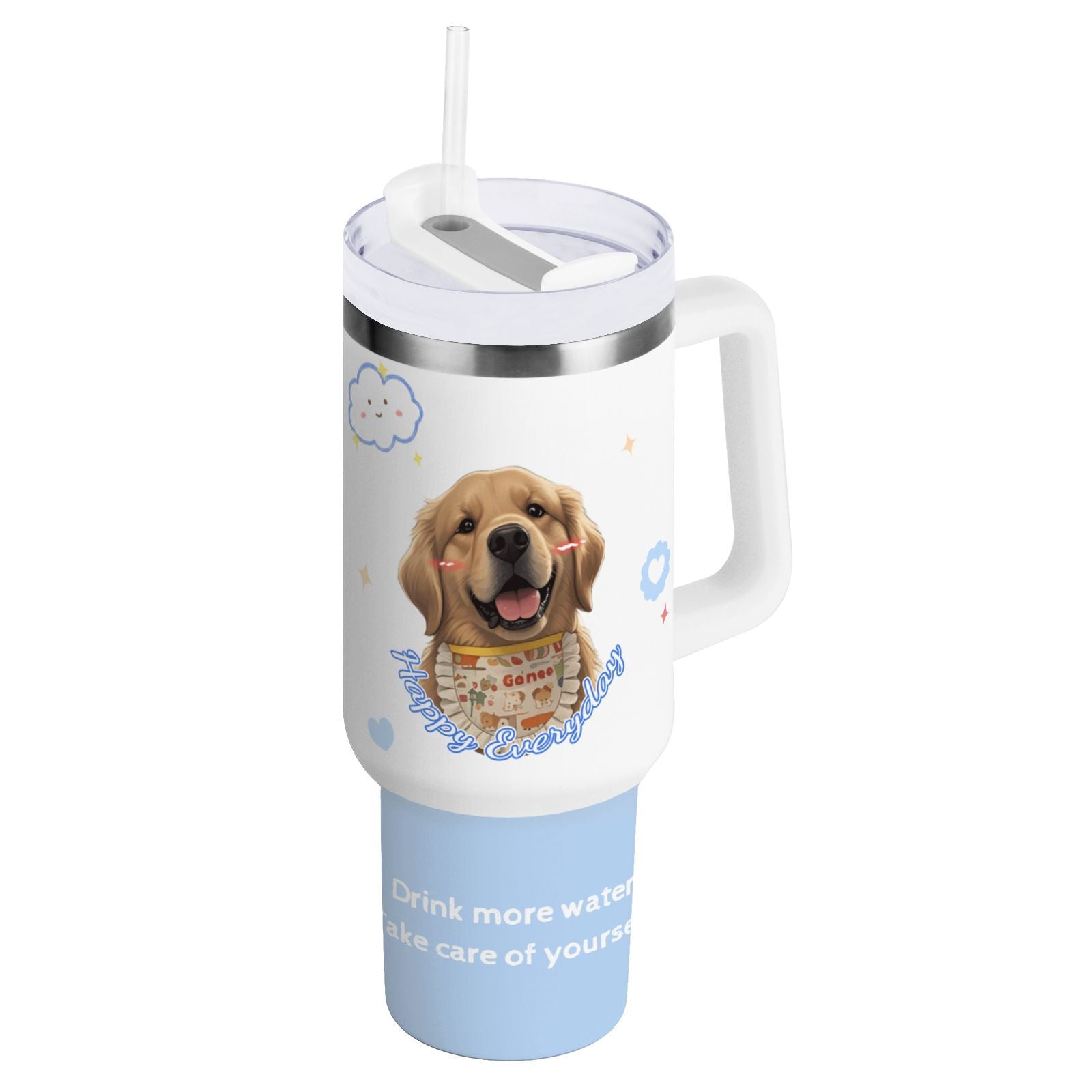 Custom Travel Cup 1200ml Pet Water Bottle with Handle