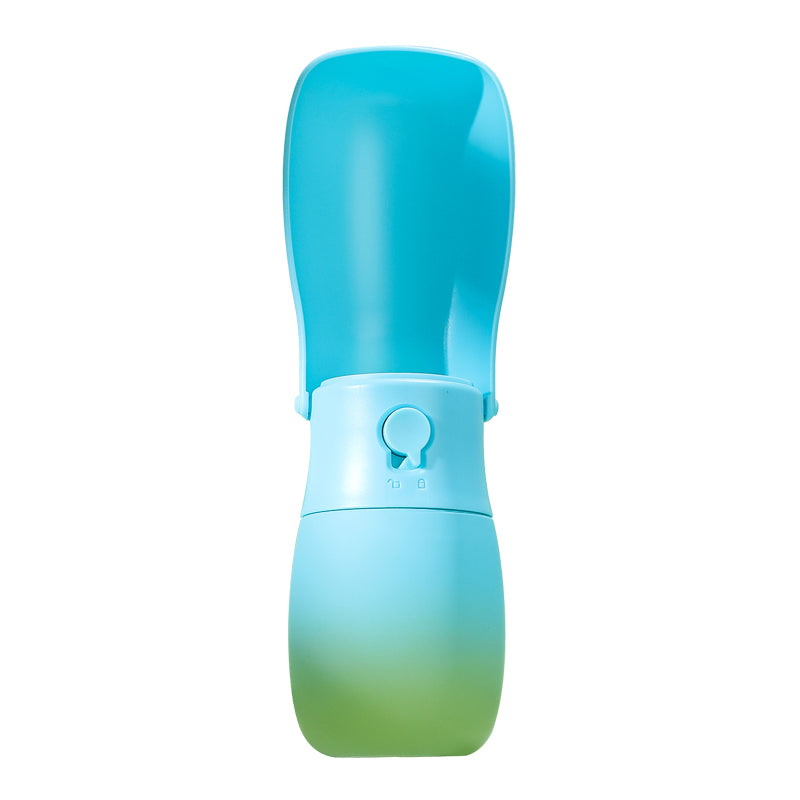 Ocean Style Water Bottle - Collapsible Dog & Cat Travel Bowl