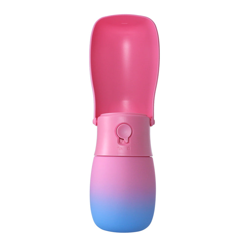 Ocean Style Water Bottle - Collapsible Dog & Cat Travel Bowl