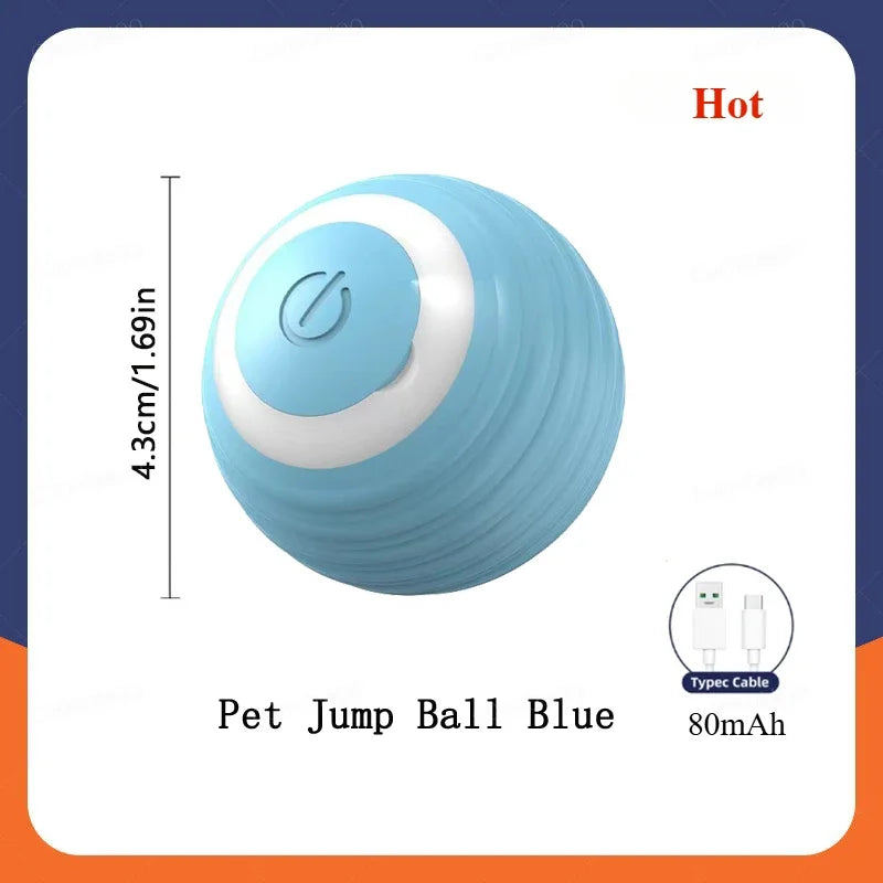 Rechargeable Interactive Moving Ball for Dogs & Cats