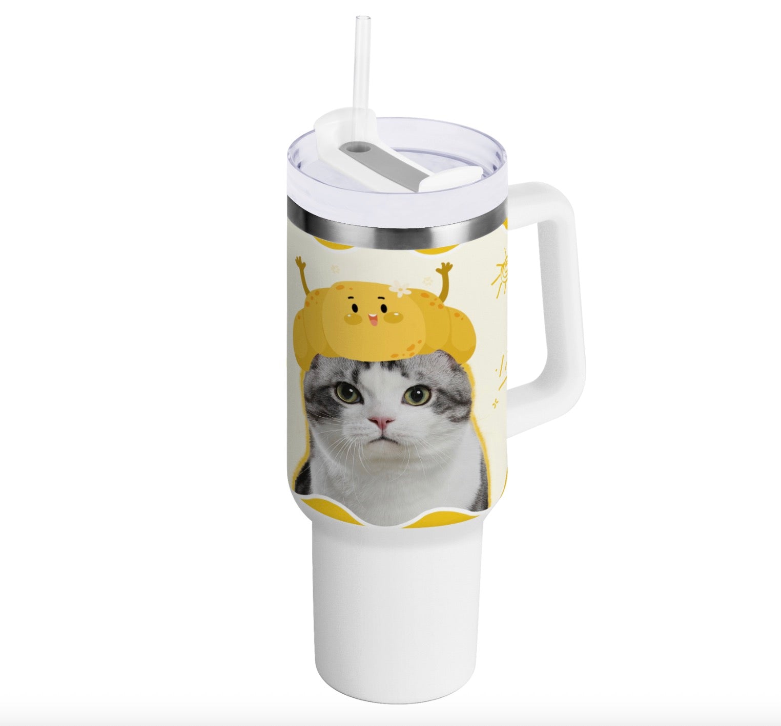 Custom Travel Cup 1200ml Pet Water Bottle with Handle