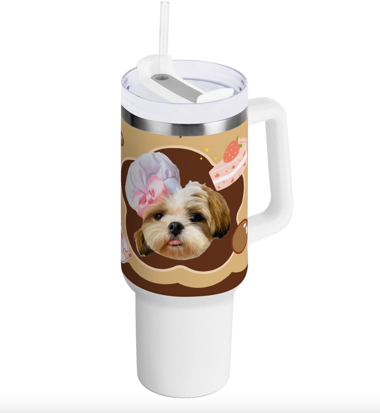 Custom Travel Cup 1200ml Pet Water Bottle with Handle