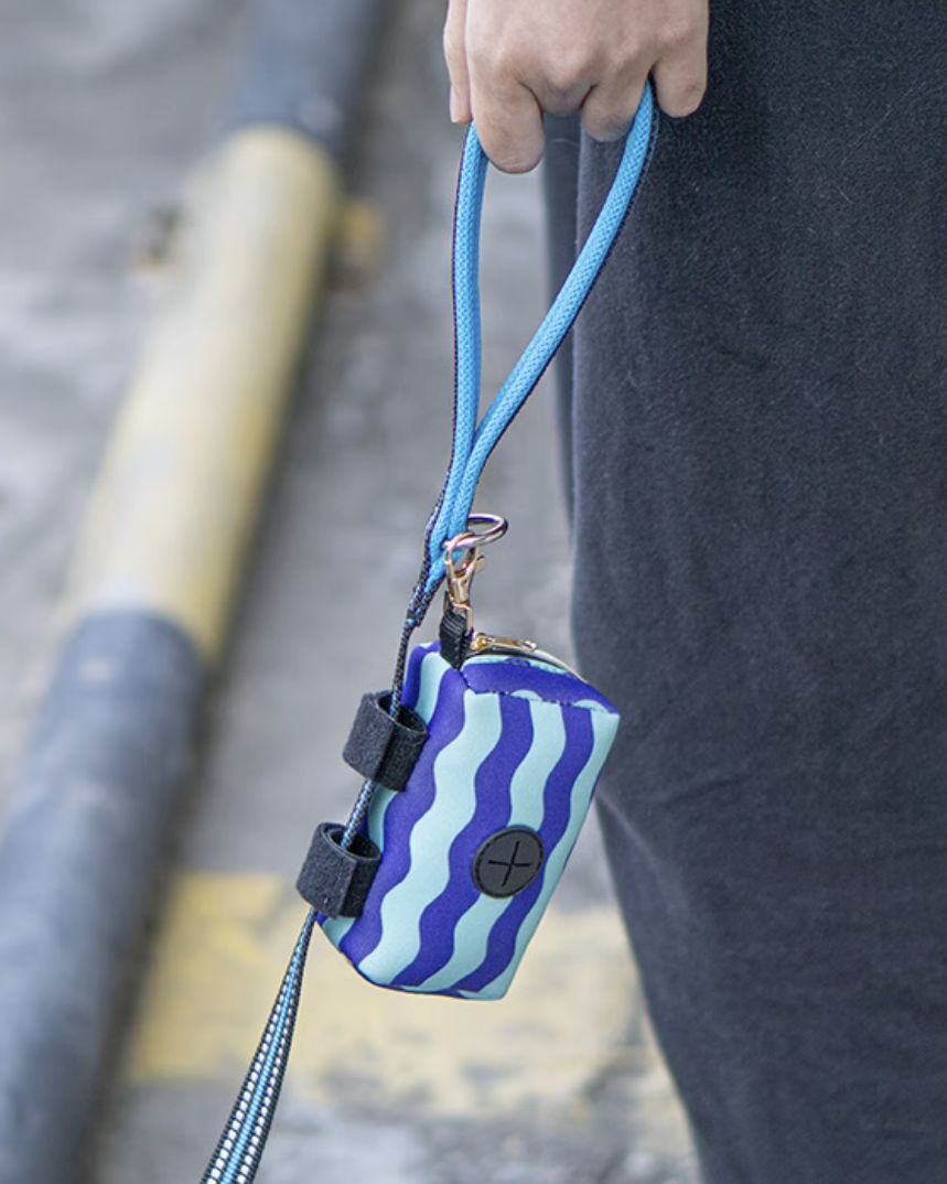 Ocean Wave Dog Poo Bag Holder
