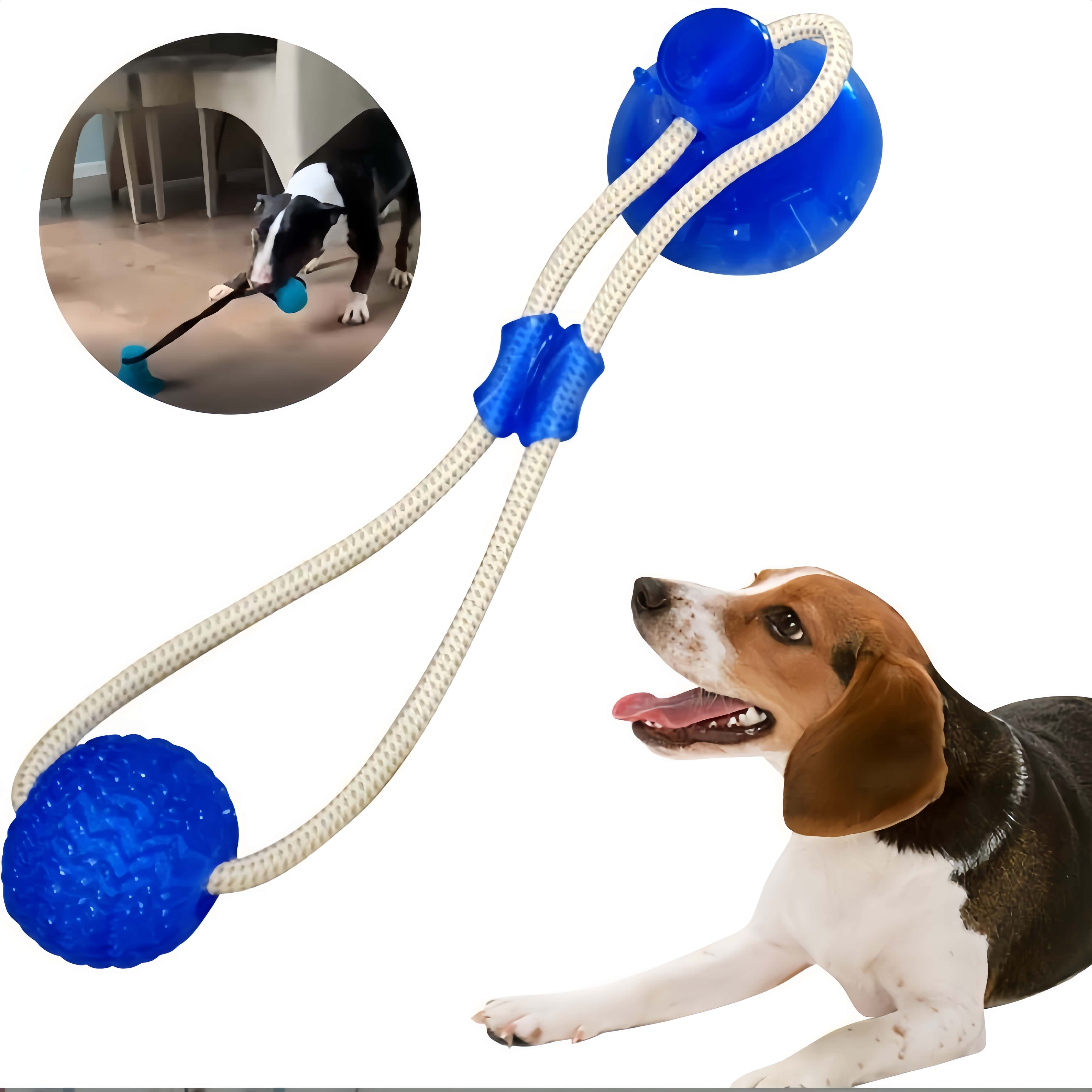 Interactive Suction Toy for Dogs, TPR Material, Fun & Durable for Medium to Large Breeds