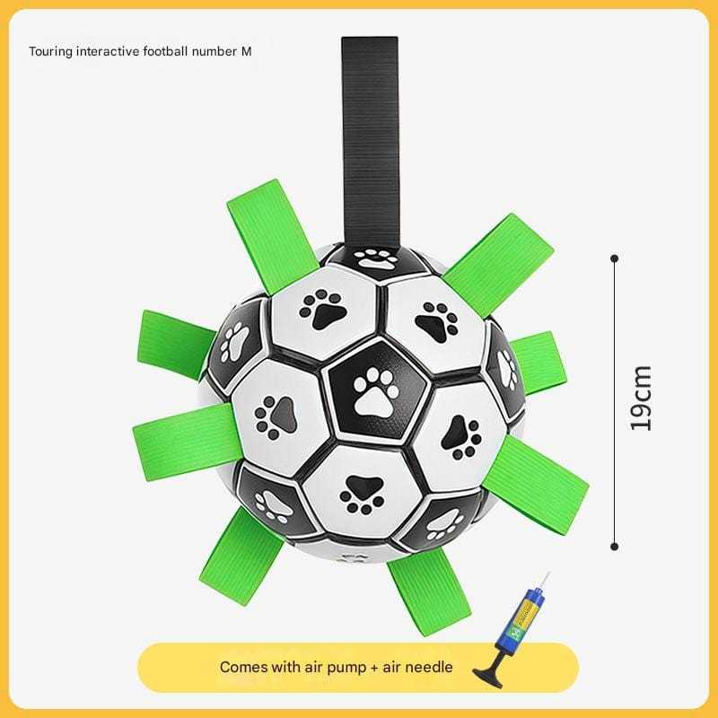 Dog Chew - Proof Soccer Ball – Durable Fetch & Training Toy for Outdoor Play - Colliepawz