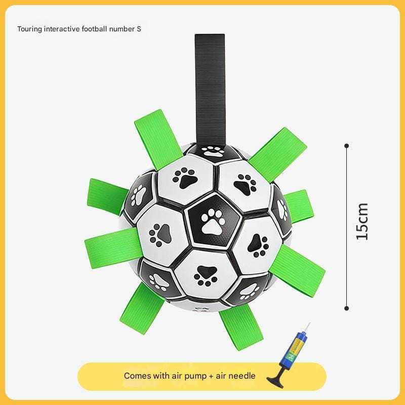 Dog Chew - Proof Soccer Ball – Durable Fetch & Training Toy for Outdoor Play - Colliepawz