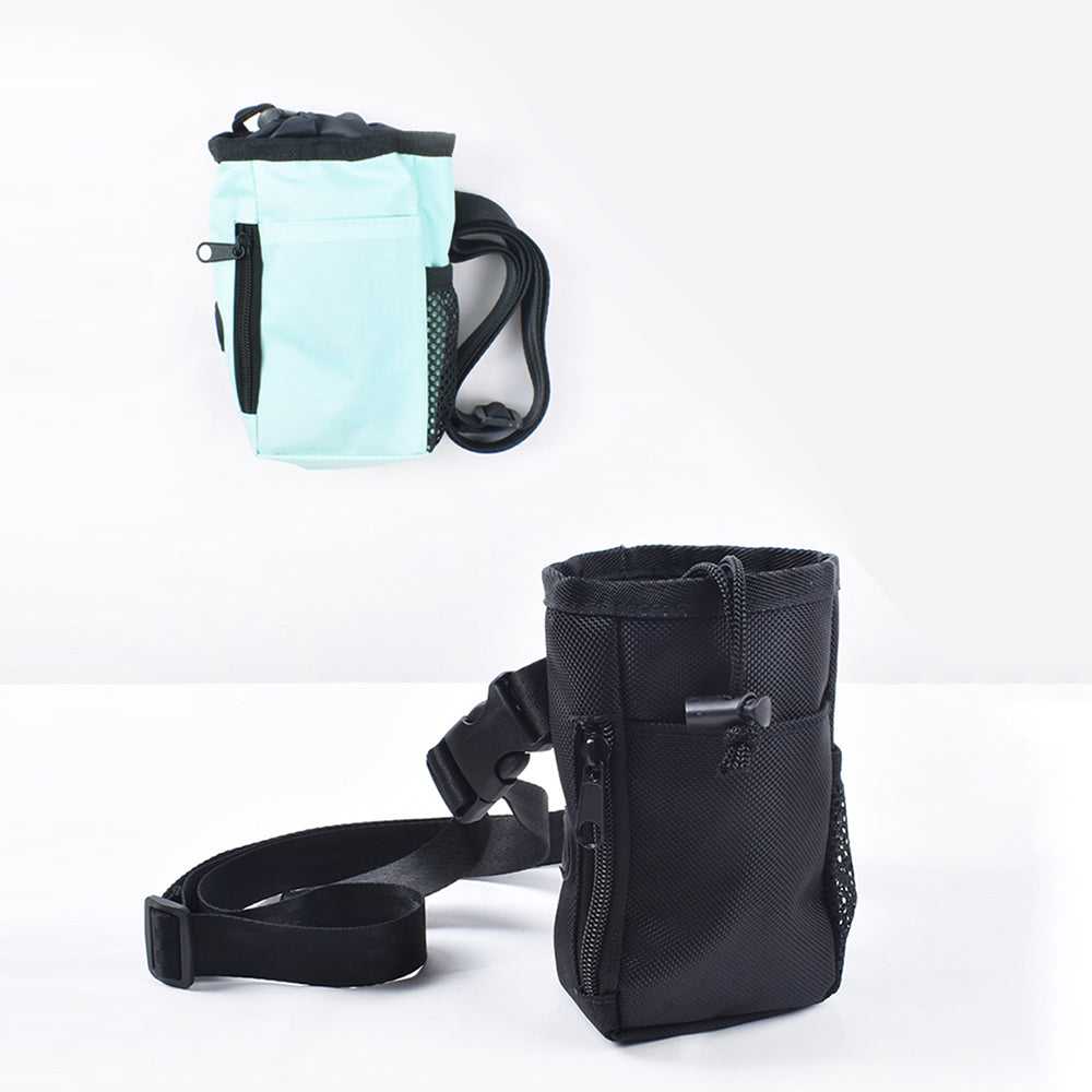 Dog Training Treat Pouch with Multiple Pockets, Adjustable Belt, Built - in Poop Dispenser & Hands - Free Carrying - Colliepawz