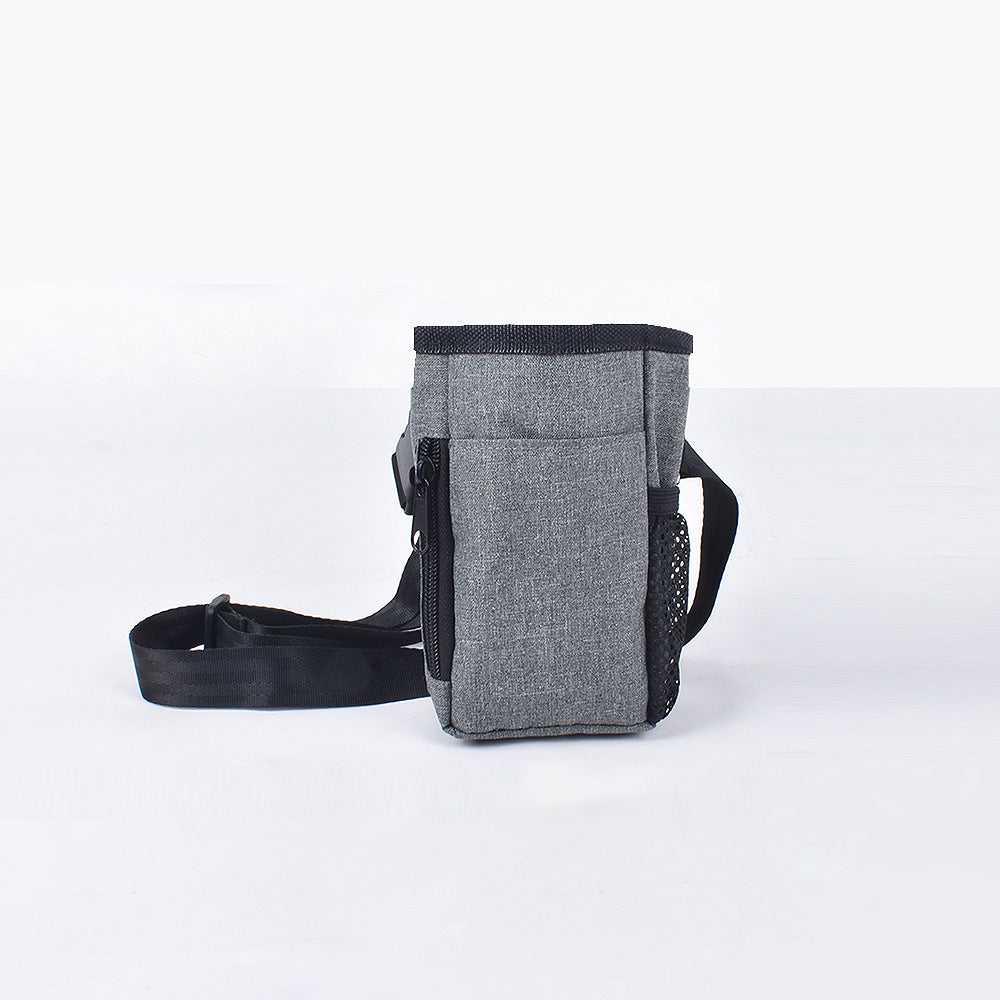 Dog Training Treat Pouch with Multiple Pockets, Adjustable Belt, Built - in Poop Dispenser & Hands - Free Carrying - Colliepawz