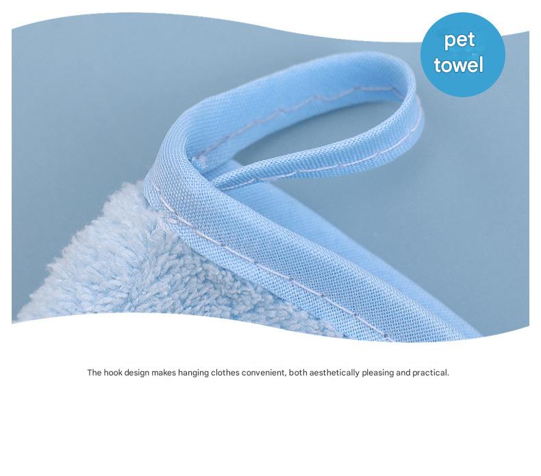 Pet Absorbent Towel, Fast - Drying Microfiber Dog Cat Bath Towel for Quick Drying, Soft and Non - Shedding - Colliepawz